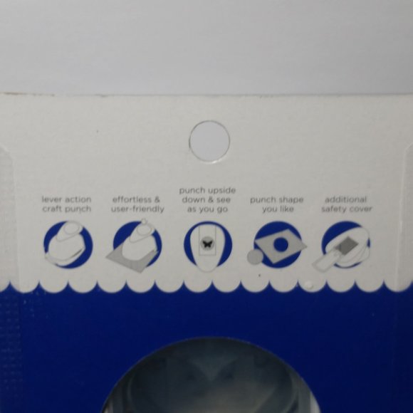 Lever Action Craft Paper Punch Heart - Picture 6 of 9